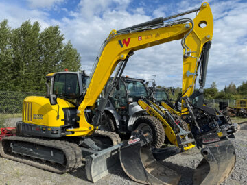 Vuokrasta palautunut kone vaihtoehto uudelle.